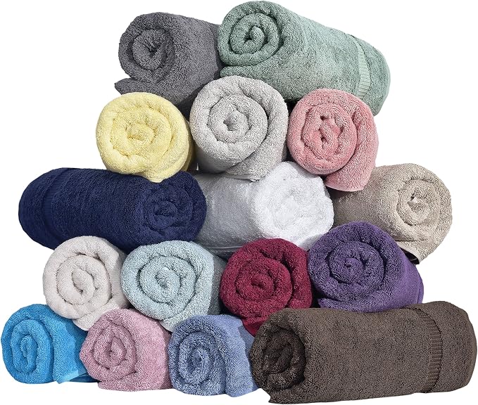 SALBAKOS 100% Turkish Cotton 6-Piece Towel Set | Heirloom Quality Hotel & Spa - Image 5