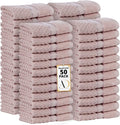 Ample Decor 100% Cotton Washcloths Set of 50 by AmpleDecor
