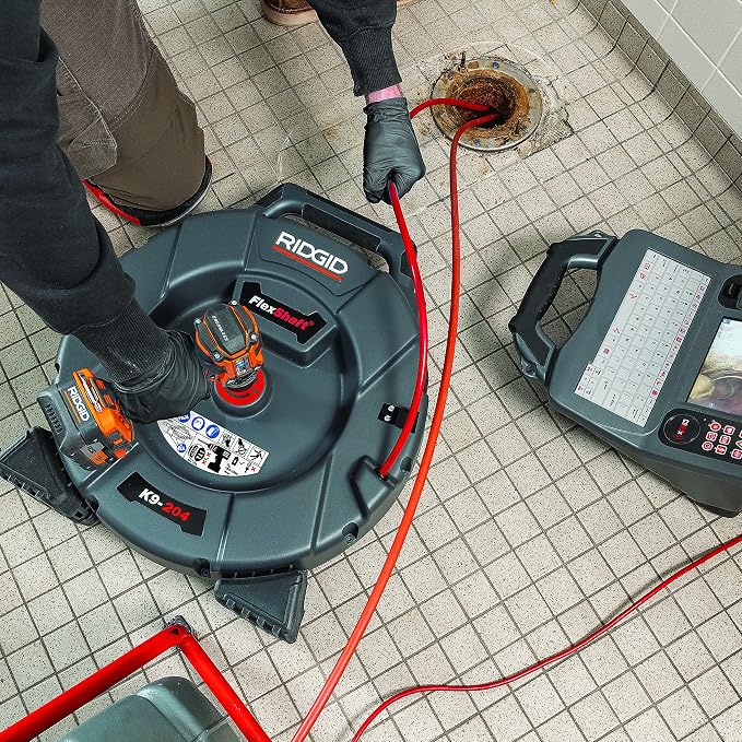RIDGID 64273 Model K9-204 FlexShaft Drain Cleaning Machine Kit - Image 11