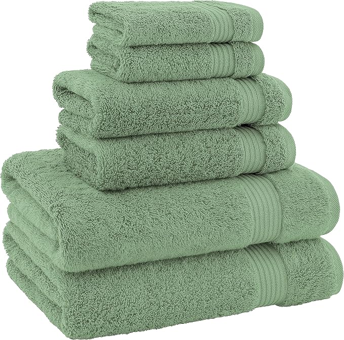 American Veteran Towel, 100% Cotton Turkish 6 Piece Towel Set, Luxury Towels - Image 5