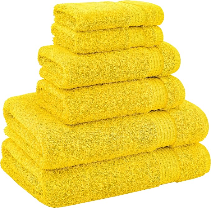 American Veteran Towel, 100% Cotton Turkish 6 Piece Towel Set, Luxury Towels - Image 5