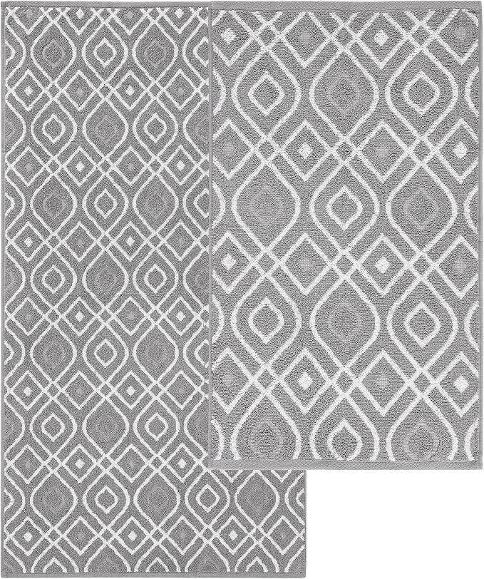 Modern Threads Oxford 6-Piece 100% Cotton Towel Set – Yarn Dyed Jacquard & - Image 5