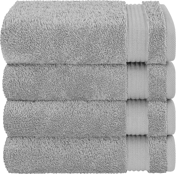 Cotton Paradise Hand Towels for Bathroom, 100% Cotton Turkish 4 Piece Hand - Image 6