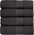 NY Loft Bath Towel 4 Pack, 100% Cotton, Super Soft & Absorbent, Premium Thick by NYLoft