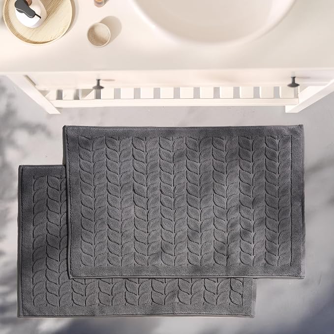 BAGNO MILANO Turkish Bath Towels, Soft Plush Jacquard Luxury Bath Towels - Image 4