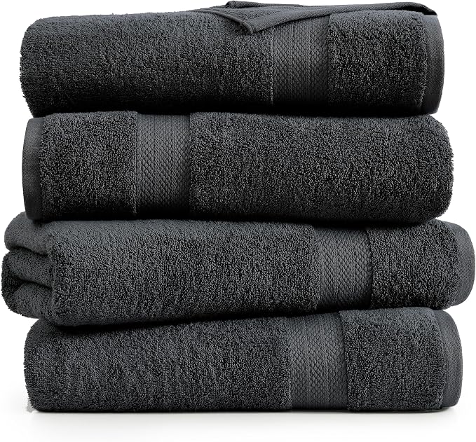 LANE LINEN Bath Towels 4 Pack - Image 2