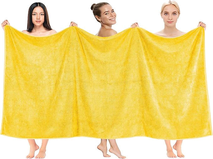 Cotton Paradise 100% Cotton 40x80 Oversized Bath Sheet, Extra Large Turkish by UNITEDHOMETEXTILE