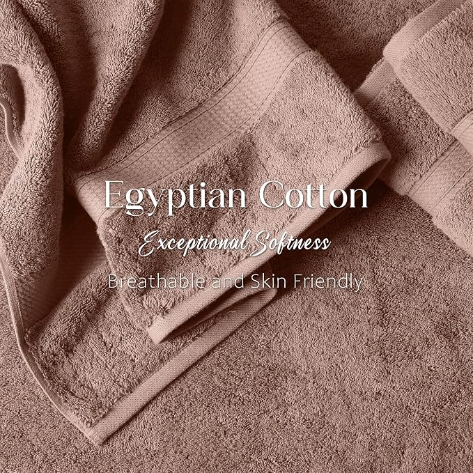 Superior Egyptian Cotton Pile 3-Piece Towel Set, 1 Bath, 1 Hand, 1 Face - Image 5