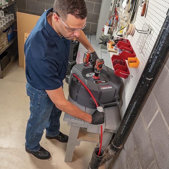 RIDGID 64273 Model K9-204 FlexShaft Drain Cleaning Machine Kit - Image 9