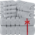 Utopia Towels 8 Piece Luxury Towel Set, 2 Bath, 2 Hand, and 4 Wash Cloths by UTOPIATOWELS
