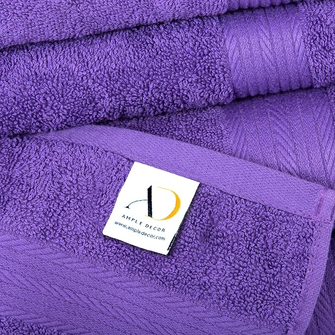 Ample Decor Hand Towel 18 X 28 Inch 600 GSM 100% Cotton, Premium Soft Absorbent - Image 9