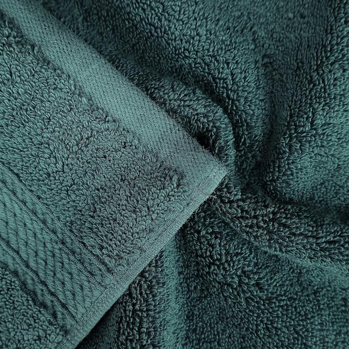 BNM Egyptian Cotton Heavyweight Towels, 800 GSM, Face/ Washcloths, Hand Towels - Image 5