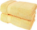 GLAMBURG 700 GSM Premium Cotton 2-Pack Oversized Extra Large Bath Sheet Set by GLAMBURG