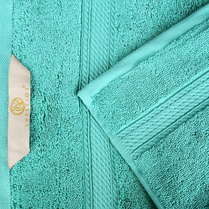 Superior Egyptian Cotton Pile 8 Piece Towel Set, Includes 2 Bath, 2 Hand - Image 9