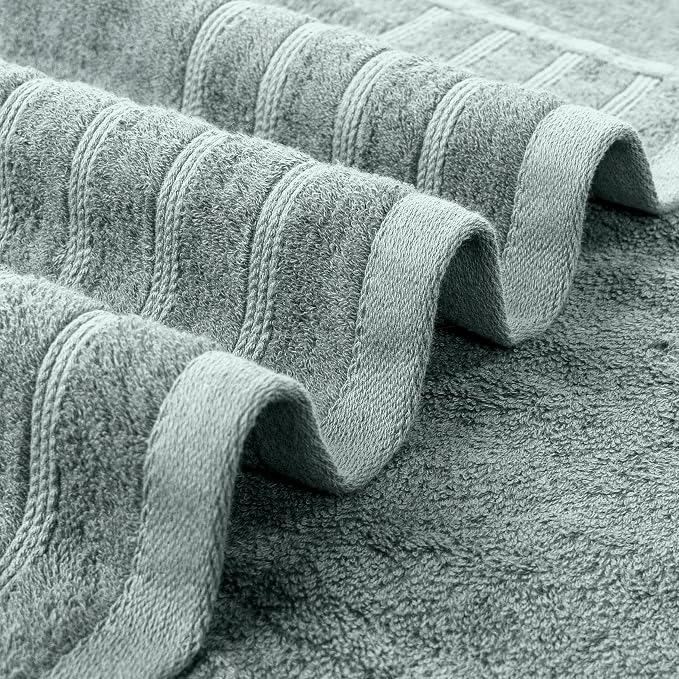 Avalon Towels Bath Towels Set of 4, Size 30 x 60 Inches, Highly Soft and - Image 4