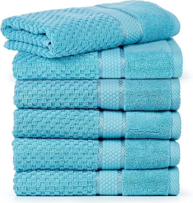 Ample Decor Bathroom Hand Towel 18 X 28 Inch 600 GSM 100% Cotton - Image 7