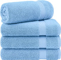 Cotton Paradise 4 Piece Turkish Bath Towels by UNITEDHOMETEXTILE