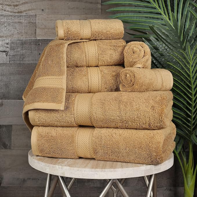 BLUENILEMILLS Madison Egyptian Cotton Towels, Towel Set by Blue+Nile+Mills