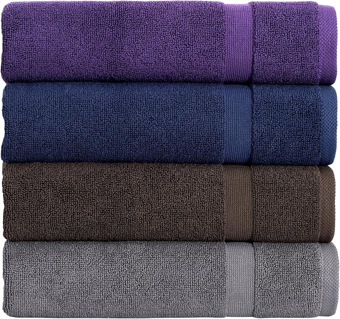 SALBAKOS 100% Turkish Cotton Bath Mat Set 2-Piece - Image 3