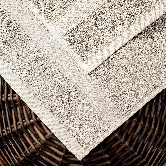BLUENILEMILLS BNM Premium Quality Egyptian Cotton Towels, 6-Piece Ultra-Soft - Image 5