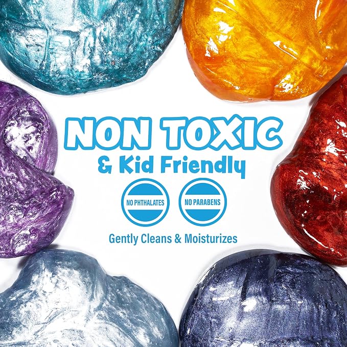 Tub Works™ Cosmic Bath Slime™ Kids Soap Bath Toy, 6 Pack | Stretchy, Squishy - Image 4