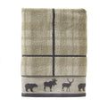 SKL Home Yellowstone Grand Teton Bath Towel, Taupe 50.00" x 27.00" by SKLHomebySaturdayKnightLtd