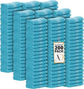 Ample Decor Washcloth Set of 200 Sky Blue 100% Cotton by AmpleDecor