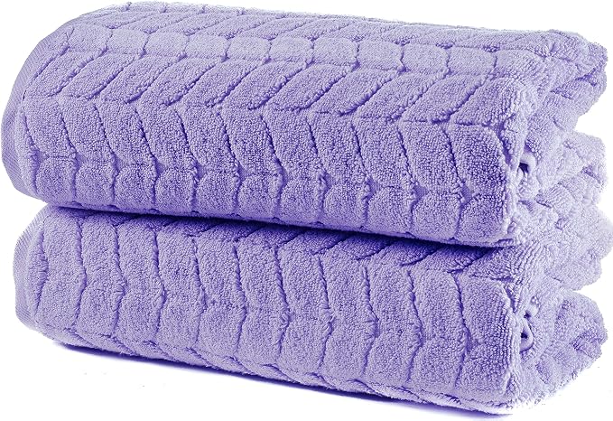 BAGNO MILANO Turkish Bath Towels, Soft Plush Jacquard Luxury Bath Towels by BagnoMilanoLuxurySoftness