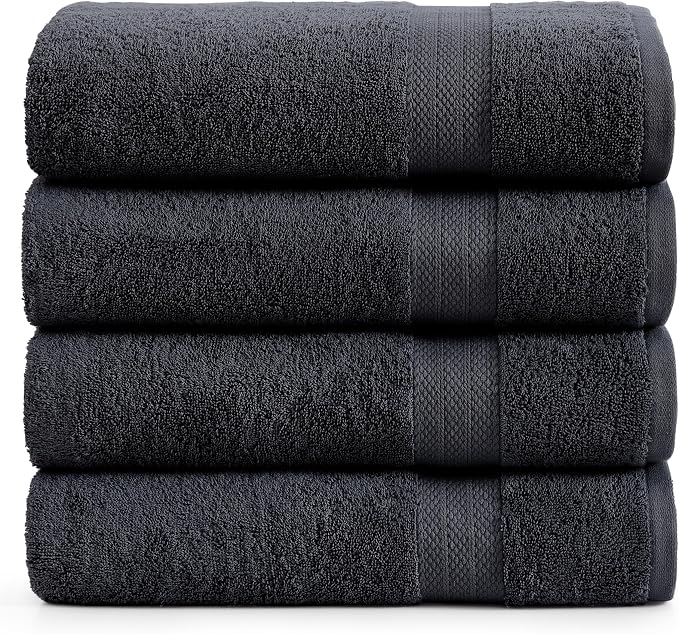 LANE LINEN Bath Towels 4 Pack by LaneLinen