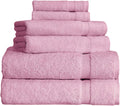 SALBAKOS 100% Turkish Cotton 6-Piece Towel Set | Heirloom Quality Hotel & Spa by SALBAKOS