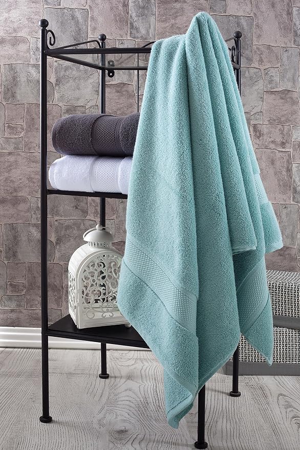 BAGNO MILANO Turkish Towels, Ultra Soft, Plush Luxury Turkih Cotton Bath Towels - Image 5