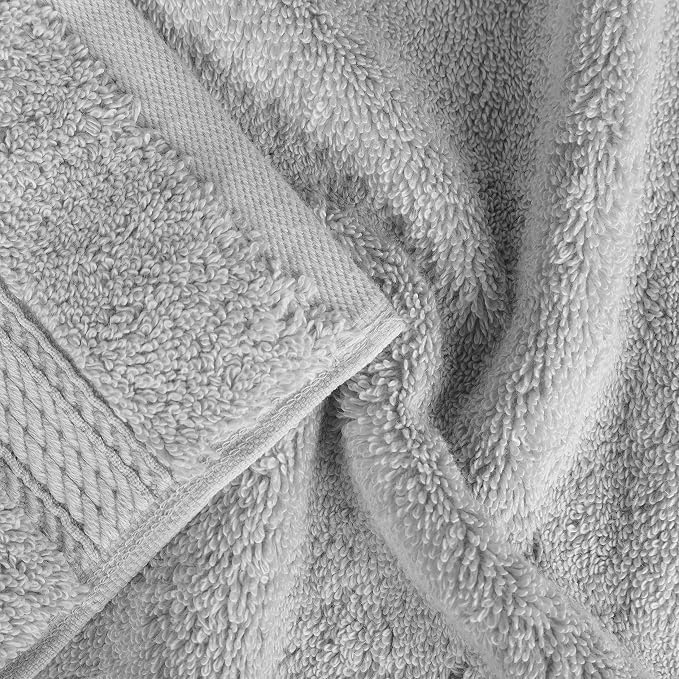 BNM Egyptian Cotton Heavyweight Towels, 800 GSM, Face/ Washcloths, Hand Towels - Image 5