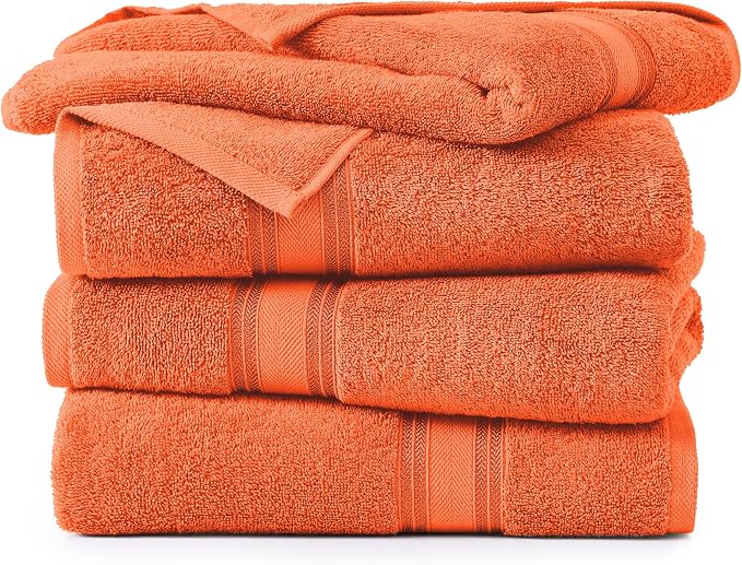 LANE LINEN Extra Large Bath Towels - Image 2