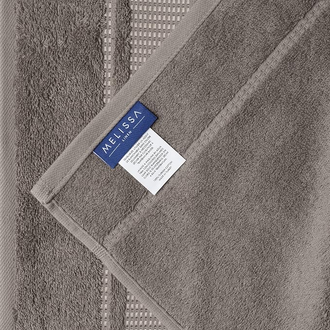 Melissa Linen - Fingertip Towels 4 Pack, 100% Turkish Cotton, Small Hand Towels - Image 7