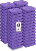 Ample Decor Hand Towel 18 X 28 Inch Pack of 52 600 GSM 100% Cotton, Soft by AmpleDecor