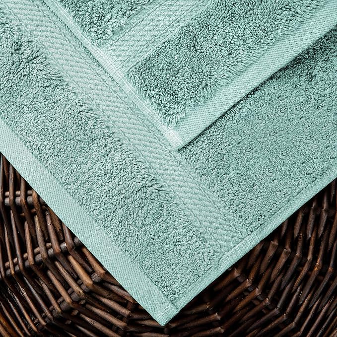 BLUENILEMILLS BNM Egyptian Cotton 2-Piece Towel Set, Includes 2 Bath Towels - Image 5