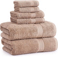 LANE LINEN 100% Mercerized Cotton Luxury Bathroom Towels Set by LaneLinen
