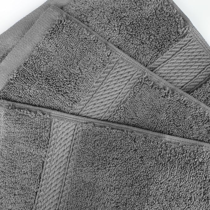 Superior Egyptian Cotton Pile 9 Piece Towel Set, Includes 3 Bath, 3 Hand - Image 5