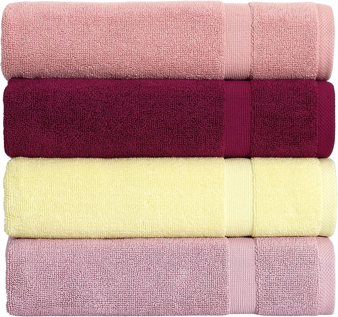 SALBAKOS 100% Turkish Cotton Bath Mat Set 2-Piece - Image 3